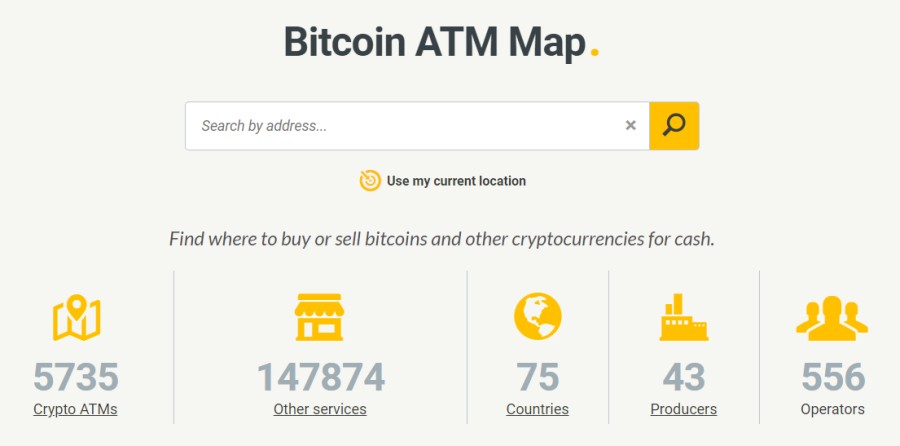Bitcoin Atm Map