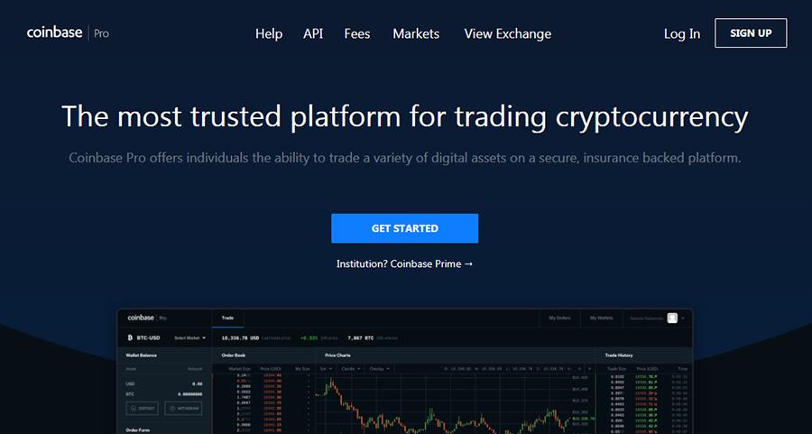 Coinbase Pro Trading