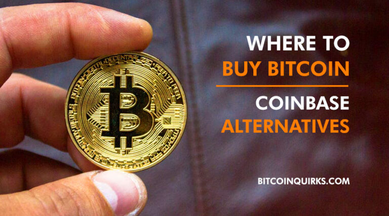 Where To Buy Bitcoin (Coinbase Alternatives)