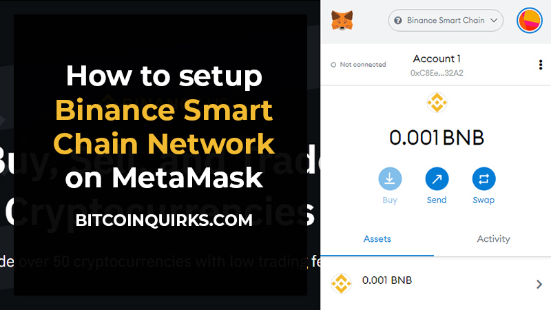 how to setup binance smart chain network on metamask